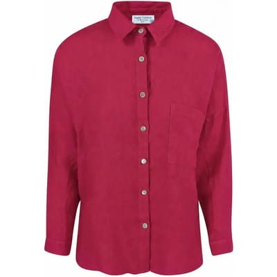 Dameshemd met lange mouwen Haris Cotton