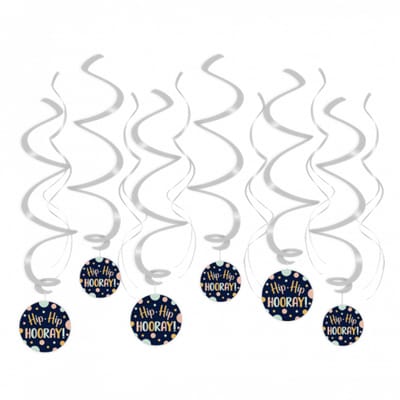 Paperdreams - Hangdecoratie Hip Hip Hooray - (6 stuks)