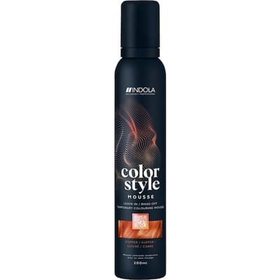 INDOLA Color Style Mousse Koper Haarkleuring Dames 200 ml