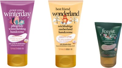 Treaclemoon Handcrème Cadeauset – Your Cosy Winterday, Best Friend Wonderland & Forest Glow | heerlijke wintergeuren