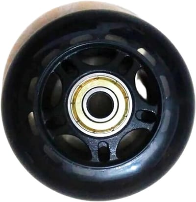 Skateboard Wielen - Roller Skate Onderdelen - Snel Skaten - Schokbestendig Ontwerp - 64mm of 70mm - Zwart