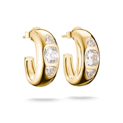 Thomas Sabo - CR759-414-14 - Oorbellen - Dames - 925 Zilver - 2,0cm - Bold Elegance