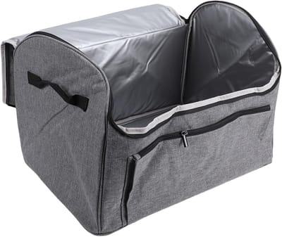 Slowcooker Tas - Draagbare Opbergtas - Thuis en Reizen - Waterdicht Krasbestendig - 48x36x31.7cm - Zwart