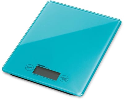 MAULgloss Brievenweger 5 kg - licht blauw - kunststof - 1 stuk - 20.5 x 16.5 x 1.5 cm - MAUL