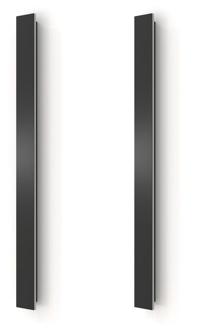 Calex Montevia Villa Wandlamp - Buitenverlichting - Warm Wit Indirect licht - LED - Waterdicht - 100 cm - Zwart - 2-Pack