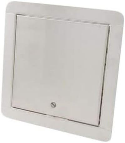 Universele Metalen Voordeur RVS 20x20 cm