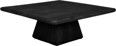 Tower Living Salontafel Asti Vierkant Zwart 90cm