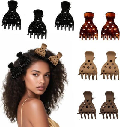 9-delige haarclips voor het liften van de haaraanzet - volumizer clips voor dik, krullend of steil haar, ideaal voor extra volume en styling accessoires