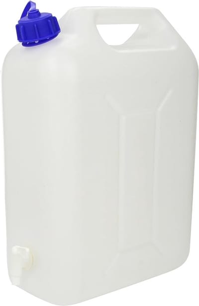 Draagbare Waterreservoir voor Campers en Vrachtwagens - 10 Liter Kunststof Waterjerrycan