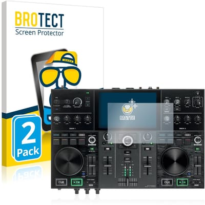 BROTECT - Screenprotector voor Denon DJ Prime Go - Folie Beschermfolie matte 2 Stuks