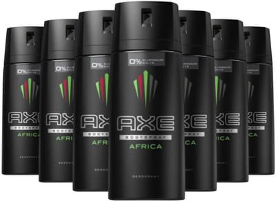 Axe - Deodorant - Spray - Africa - 150ml x 6