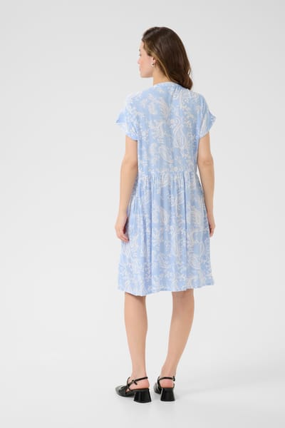 Jurk KAbeathe Regular fit blue white