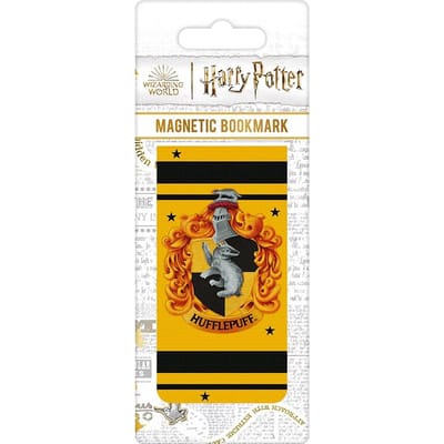 Harry Potter - Colourful Crest Hufflepuff - Boekenlegger - Magnetisch