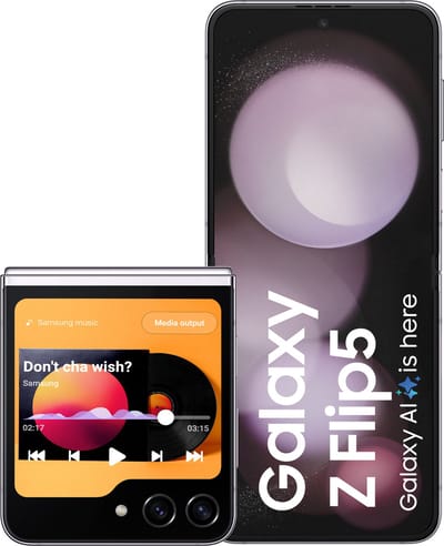 Smartphone reconditionné Samsung Galaxy Z Flip5 5G 8 Go de RAM / 256 Go SIM+eSIM 8+512GB violet