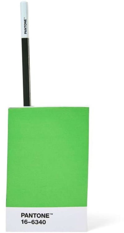 Copenhagen Design - Sticky Notes Notitieblok 11 cm - Green 16-6340 - Papier - Groen