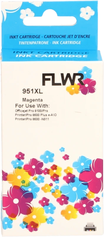 FLWR - Cartridges / HP 951XL / magenta / Geschikt voor HP