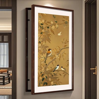 Meterkast Schilderij Decoratieve Afdekking Elektrische Kast Handgemaakt Stevig Frame Vochtbestendig Groepenkast Verbergen Wanddecoratie Milieuvriendelijk Design(Style-h,20"/50cm)