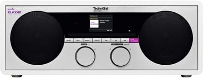 Digitale Radio CD Speler met FM/DAB+ Ontvangst in Wit