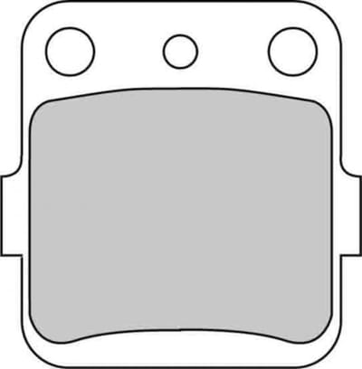 Plaquette de frein Ferodo pour Moto Honda 80 CR 1996 à 2002 HE04A / AV Neuf