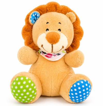 Topknuffels® Leeuw Zittend Pluche Knuffel Dier 16 cm - Speelgoed Knuffels voor Kinderen Jongens Meisjes - Knuffeldieren - Animal Plush Toy