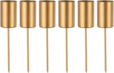 La'Moussawi ® Elegante Metalen Kandelaar Set voor Diverse Feestelijke Decoraties en Gelegenheden