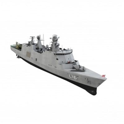 Billing Boats 500 Absalon DK ondersteuningsschip - kunststof romp - 138cm lang