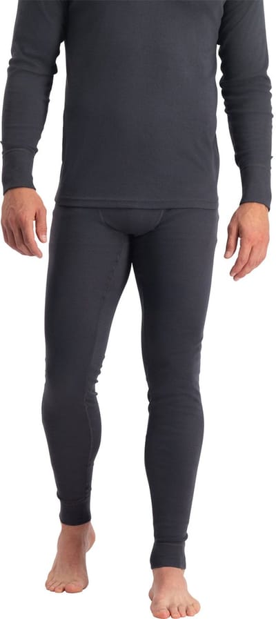NOMAD® Lichtgewicht Thermobroek Heren | Grijs | L | Sneldrogende Thermo Baselayer voor Wandelen & Skiën