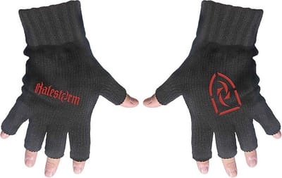 Halestorm - Logo Vingerloze handschoenen - Zwart