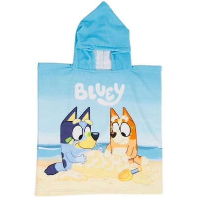 Bluey badPoncho 55x110cm Polyester Sneldrogend