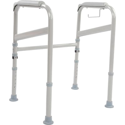 Main courante réglable de sécurité pour personnes handicapées, aide à la prise, support pour toilettes, baignoire, salle de bain noir