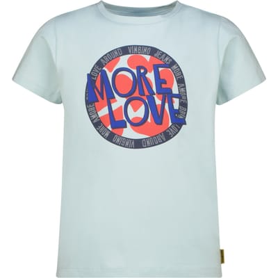 Vingino Girls Hamine T-shirt Powder Blue Taglia: 6 | T-shirt Outlet | kids | Blu