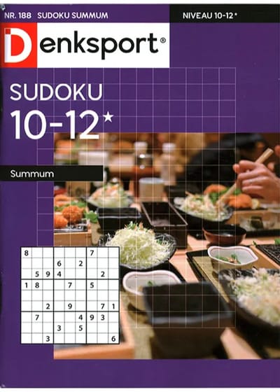 Denksport Sudoku Summum - 188 2026