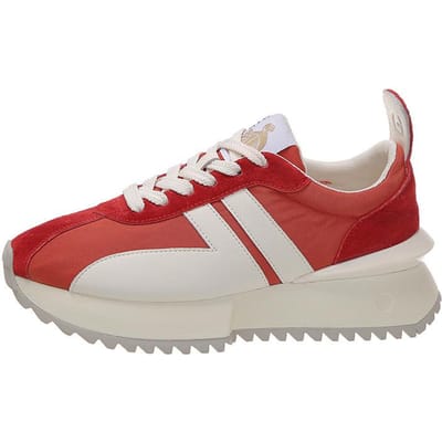 Rood Kleine Taille Forrest Gump Schoenen Dames Lente Nieuw Dikke zool Casual Sport Dadschoenen 38