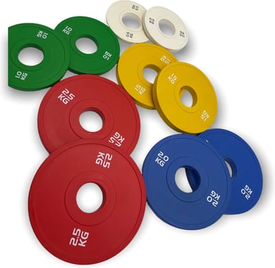 Padisport halterschijven set - gewichten schijven - halterschijf - gym gewichten