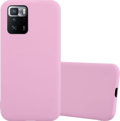 Cadorabo Hoesje geschikt voor Xiaomi POCO X3 GT in CANDY ROZE - Beschermhoes gemaakt van flexibel TPU silicone Case Cover