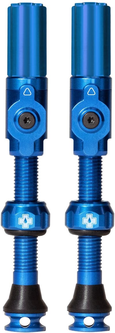 Muc-Off Big Bore - Tubeless Ventiel - Hybrid - 45mm - Blauw - Kernloos ontwerp - Maximale luchtstroom - Schräder