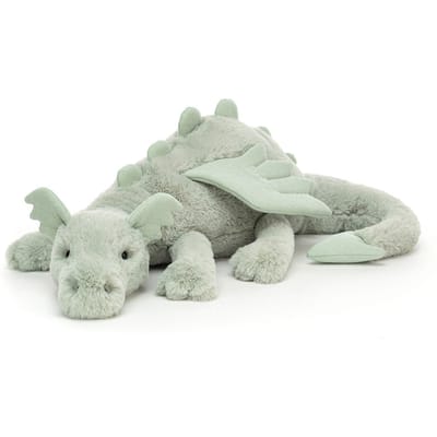 Jellycat knuffel Sage Dragon huge