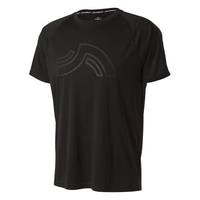 CRIVIT Heren sportshirt (Zwart, S)