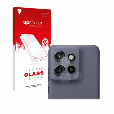upscreen - Screenprotector voor Motorola Edge 50 Neo (ALLEEN Camera Lens) - Folie Beschermfolie Beschermglas transparant