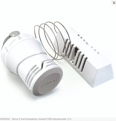 Comap Senso S radiatorthermostaatkop M28 met voeler op afstand 2m.