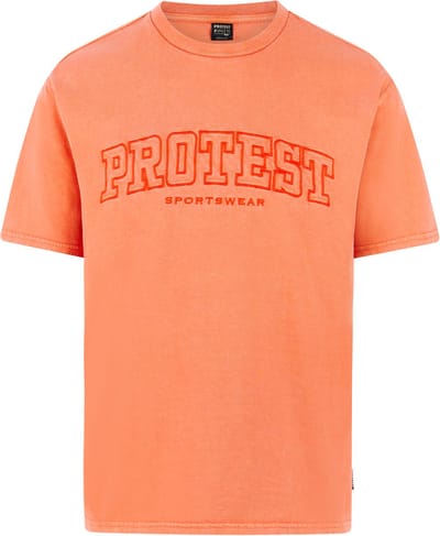 Protest PRTDoyle - T-shirt Heren - Korte mouwen - Ronde hals - Loose fit - Blauw