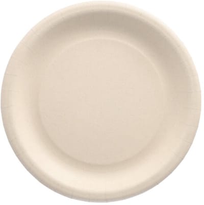20 Borden Agragrisch restmaaterial pure rond Ø 23 cm wit