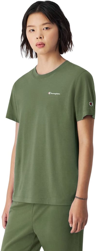 Champion T-shirt Dames SS Tee Groen - Maat L
