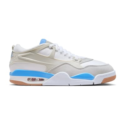 Air Jordan 4 RM University Blue Heren Sneakers Crème Wit Neutraal-Grijs FQ7939-104 45 white