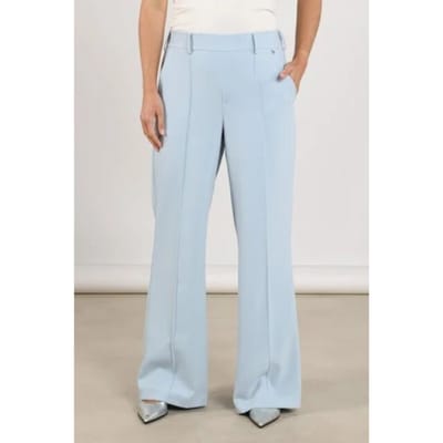 NUKUS Jill Pants Broeken Dames - Lichtblauw - Maat S