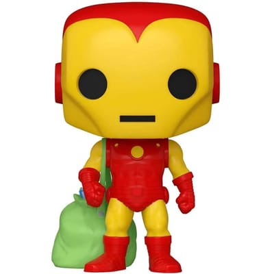 Verzamelaarsbeeldje Funko Marvel Holiday POP! Marvel Vinyl Iron Man