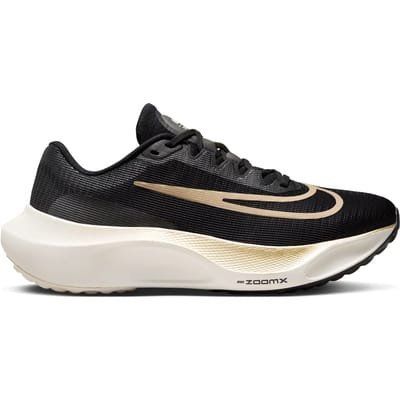 Nike Zoom Fly 5 Zwart Metallic Goud Grain Unisex Sneakers Sail DM8968-002 42