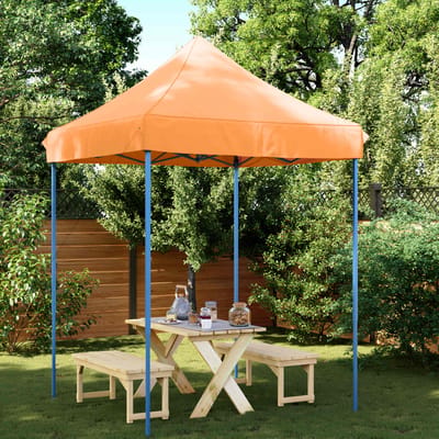 vidaXL - Partytent - 200 - x - 200 - x - 306 - cm - Oranje - Oxford - Stof