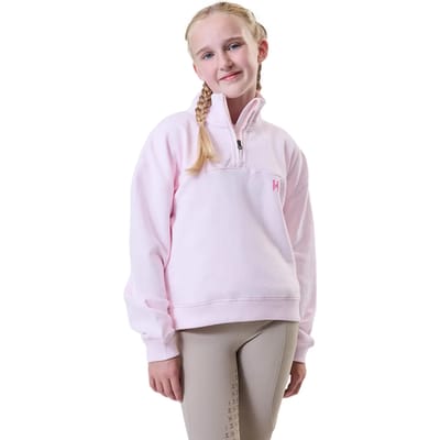 Demi-zip Sweatshirt Paardrijden Meisje Horseware Vitality
