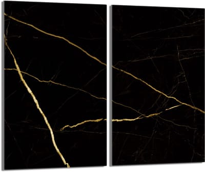 TMK ArtDeko Serie - Snijplank van Gehard Glas - 30x52 cm - Marmereffect